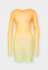 MINI DRESS - Jerseykjole - multicolor/orange