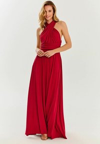 NAOKO INFINITY - Maxi šaty - dark red