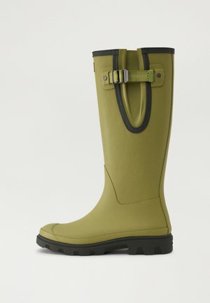 WOMENS DOWNPOUR ADJUSTABLE BOOT - Kumisaappaat - green olive/dark olive