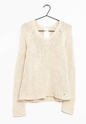 Stickad tröja - pink