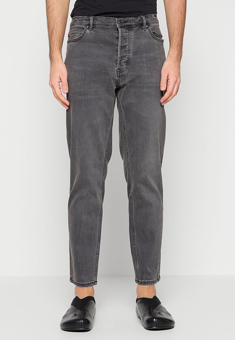 HUGO Jeans Tapered Fit donkergrijs