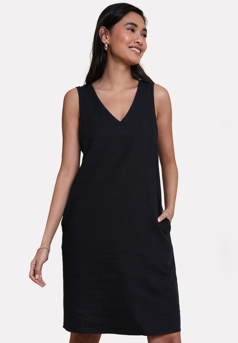 Threadbare THB PEGGY V - Jurk - black