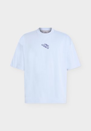 Carlo Colucci, RAGLAN - T-shirt print - light blue