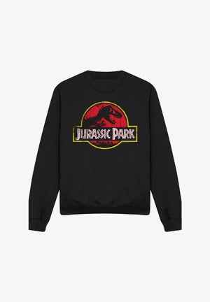 Universal Studios, JURASSIC PARK DISTRESSED LOGO - Sweatshirt - black