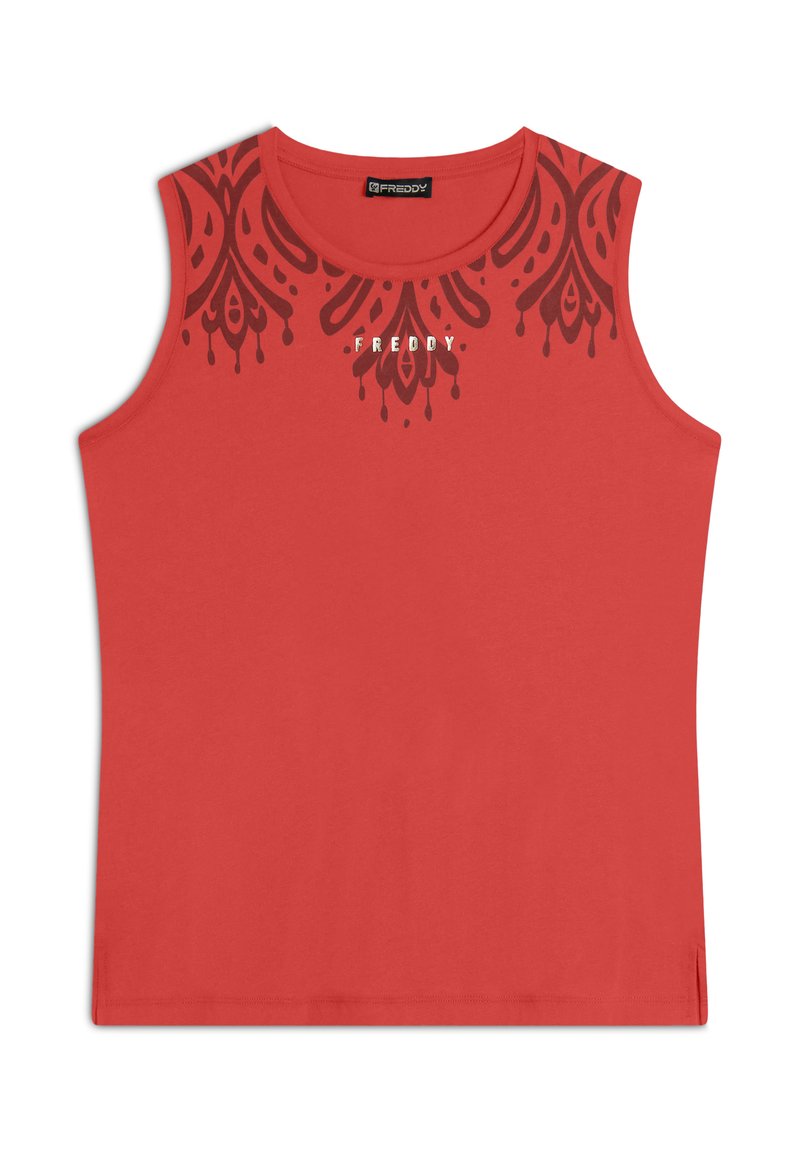 Freddy Top - poppy red
