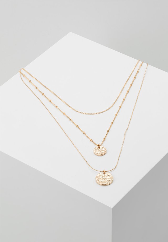 PCEIDA COMBI NECKLACE KEY - Smykke - gold-coloured