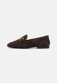 PARFOIS FLAT SHOES - Slip-ons - dark brown
