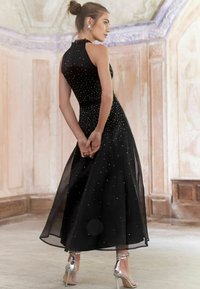 Love & Roses HOTFIX EMBELLISHED HALTER NECK  - Alkalmi viselet - black
