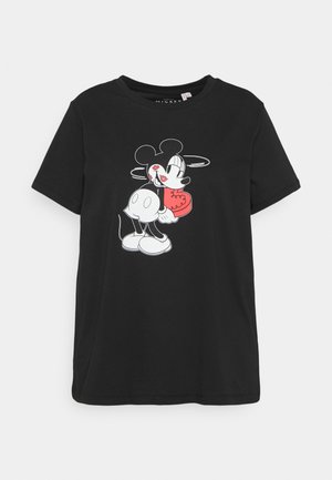 CARMICKEY TEE - T-shirt med print - black