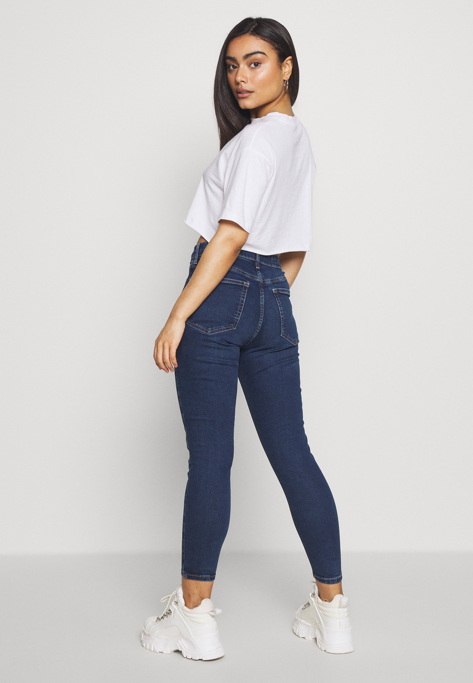 Topshop Petite JAMIE CLEAN - Jeans 
