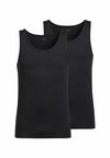 2-PACK  - Unterhemd/-shirt - black