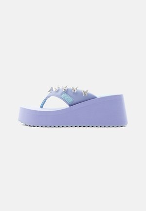 Koi Footwear DAYDREAMERS FLATFORM THONG - Σανδάλια τύπου T - lilac