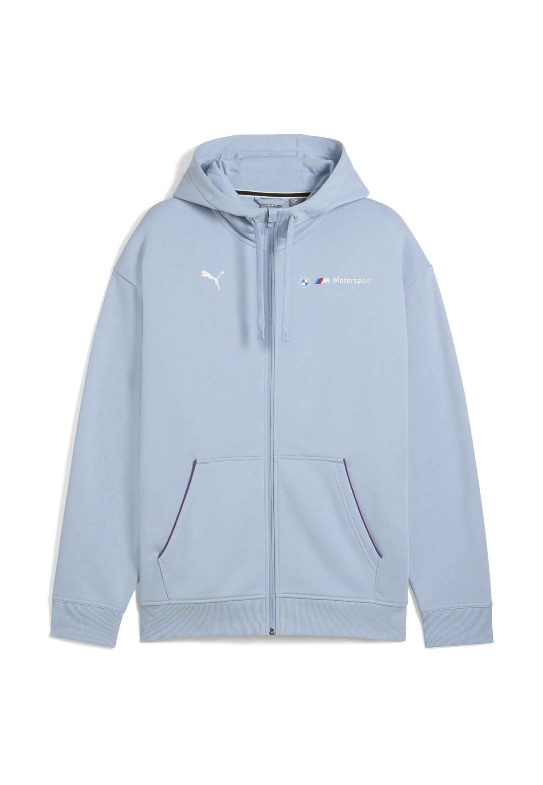 Puma BMW - Zip-up sweatshirt - medium gray heather/grey - Zalando