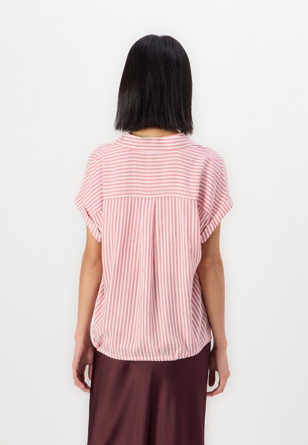 STRIPED SHORTSLEEVE - Button-down blouse2
