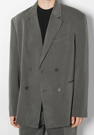 Halflange jas - dark grey