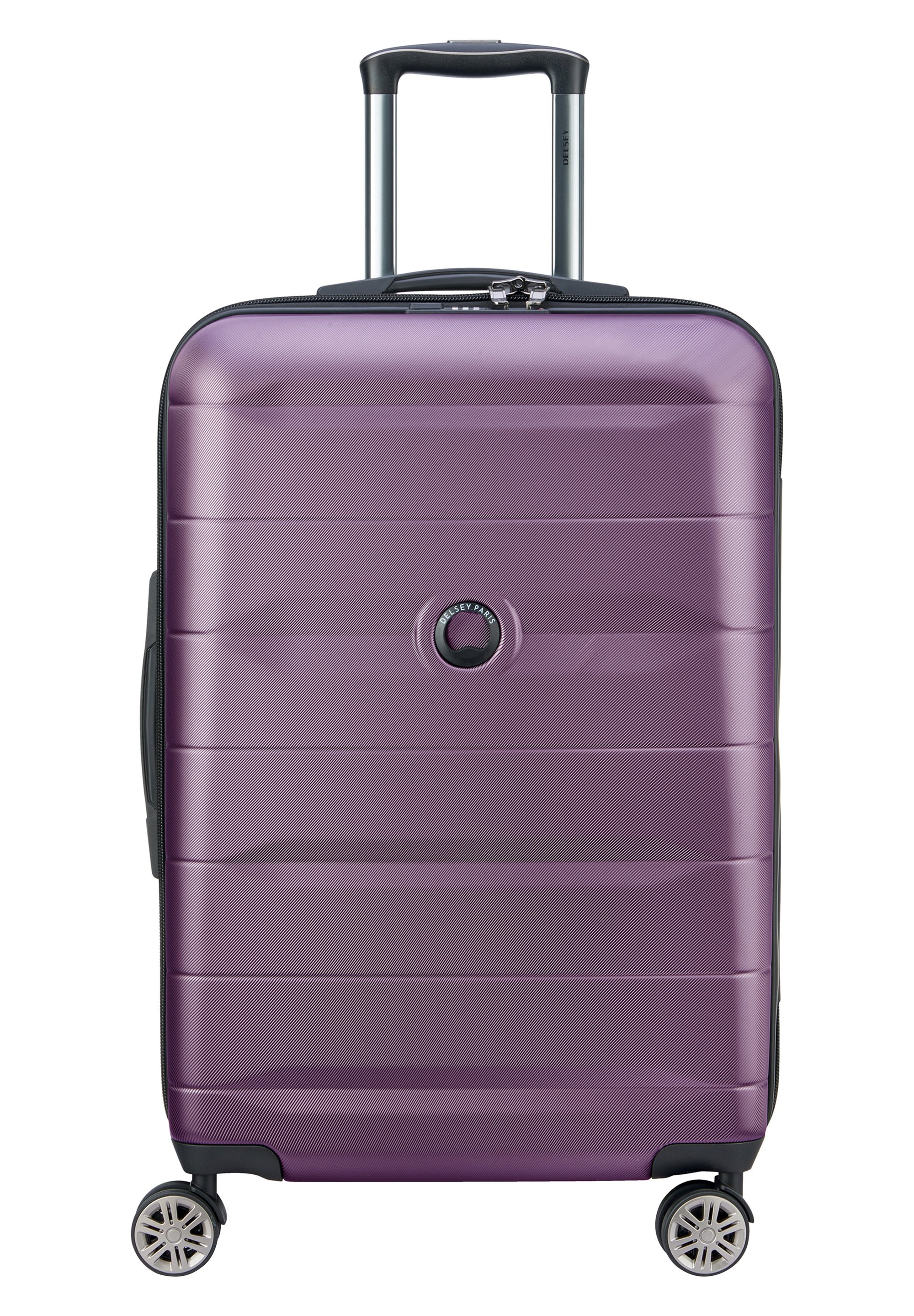 Valise Rigide DELSEY PARIS UCB Hardside - Taille XL 75x50x31 Cm, 102 L - Coque ABS/polycarbonate, Couleur Violet - Garantie Mondiale 2 Ans