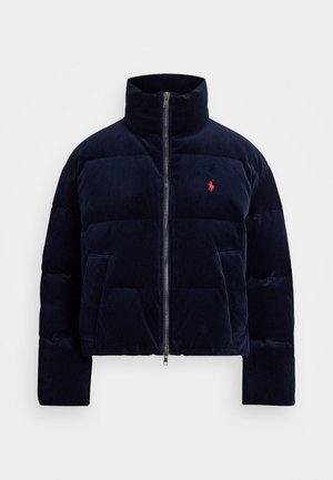 Polo Ralph Lauren QUILTED CORDUROY DOWN JACKET - Down jacket - navy