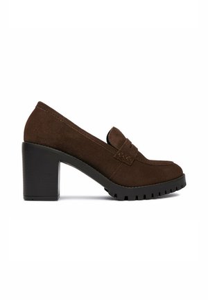 Lasocki, LASOCKI LOW SHOES WOMEN'S BROWN 5907964239338 - Plateaupumps - brown