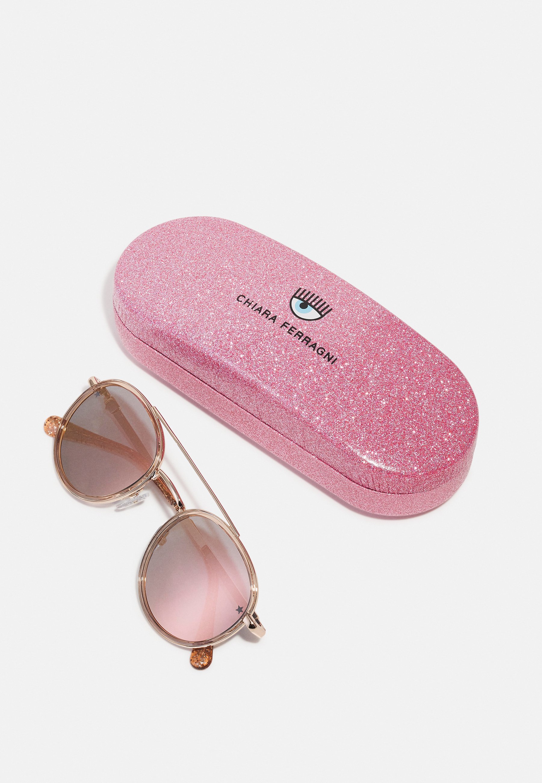 CHIARA FERRAGNI Occhiali da sole - peach/fuxia - Zalando