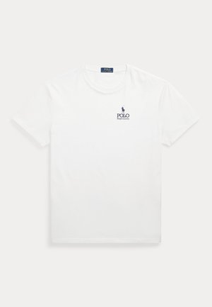 Polo Ralph Lauren CLASSIC FIT LOGO JERSEY T-SHIRT - Navadna majica - white