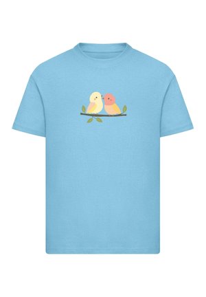 SWEET TWEETS - Print T-shirt - balticblue