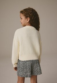 Next CREW NECK - Kardigan - ecru