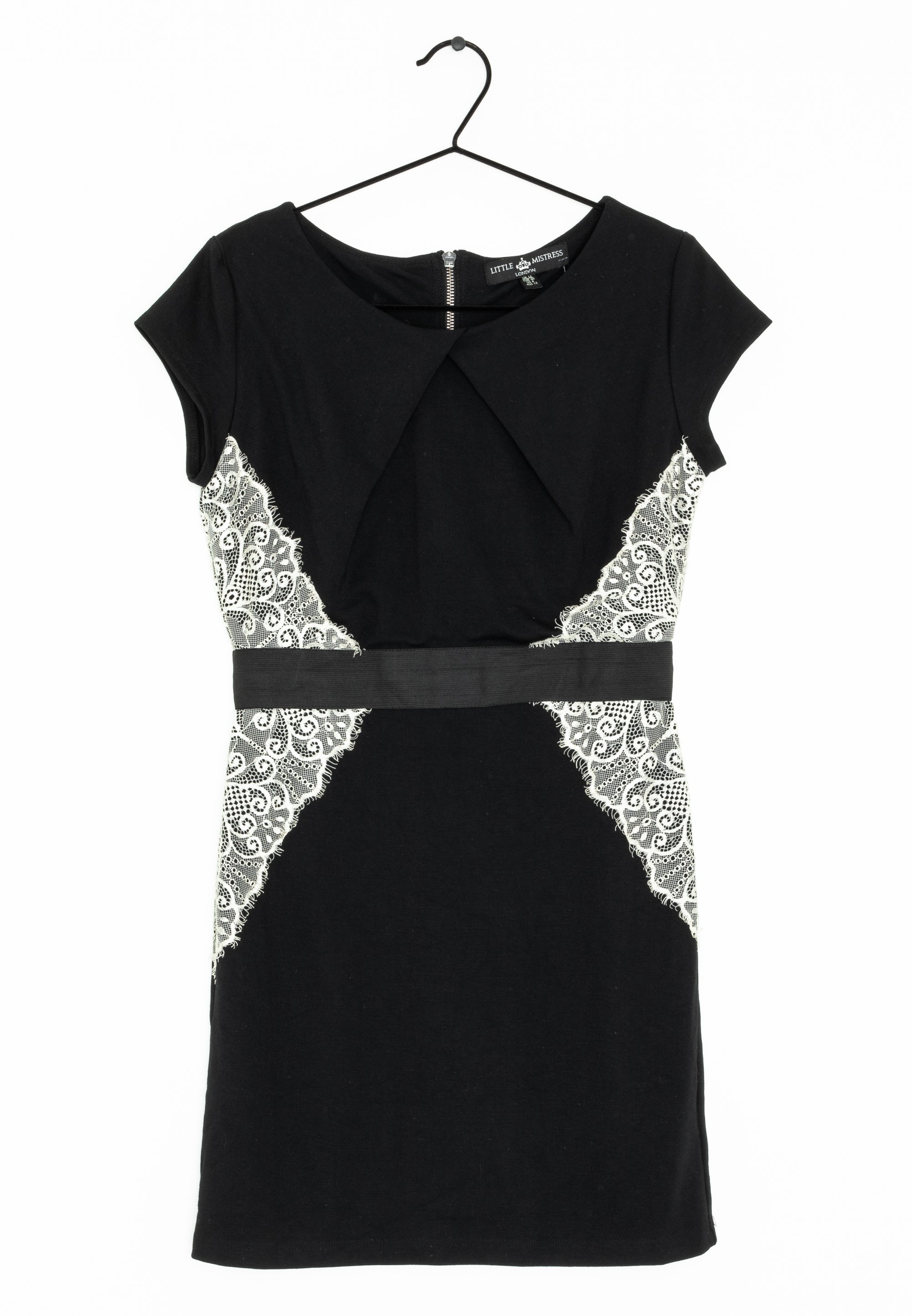 chinese dress ladies Black Lace Midi Dress by Chloe Lewis