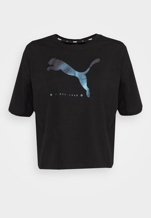 Printtipaita - black