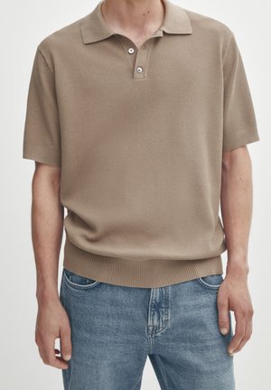 Poloshirt - light brown