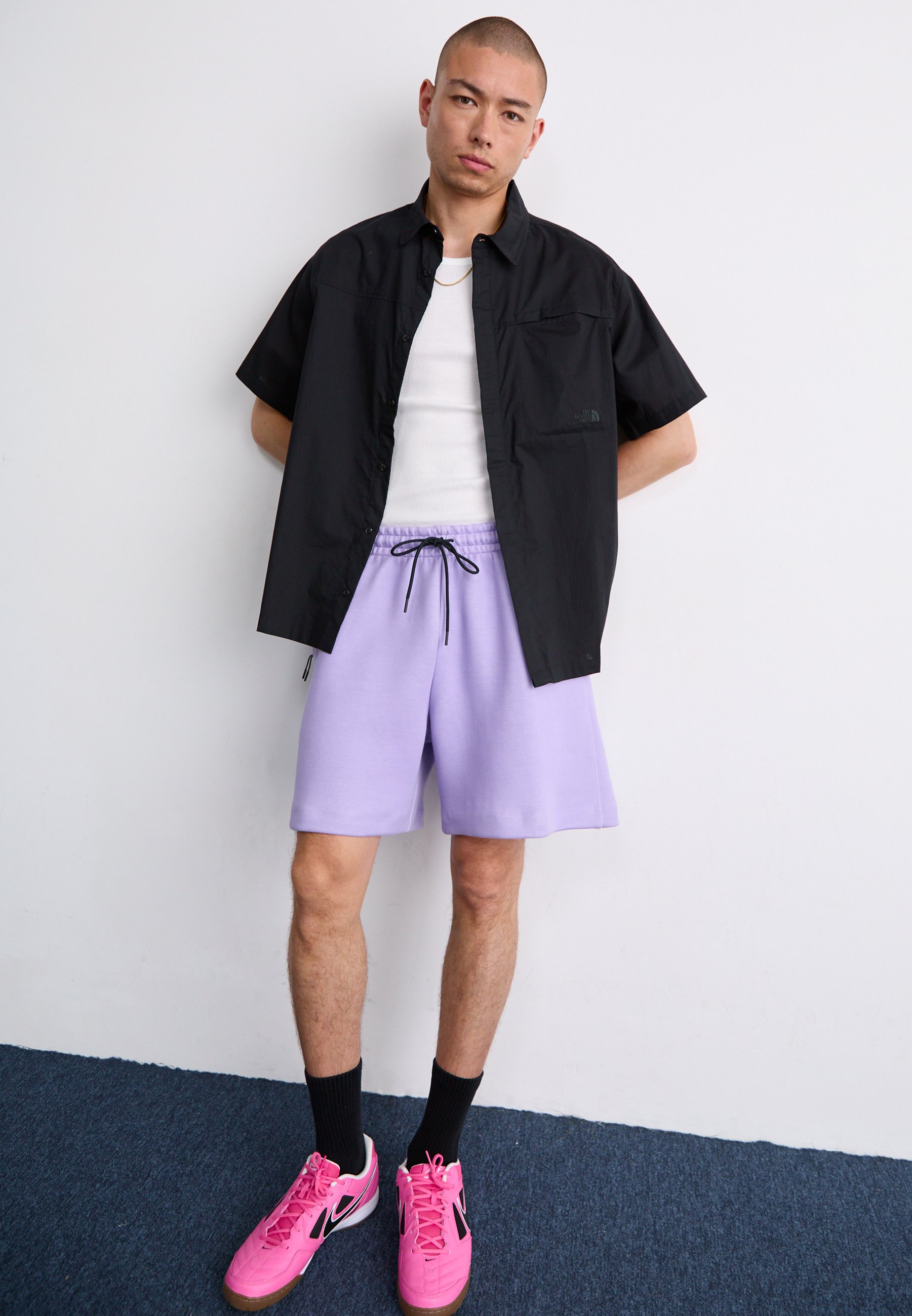 nike purple tie dye shorts