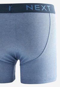 Next WAISTBAND 4 PACK  - Úzké boxerky - blue green navy blue textured waistband
