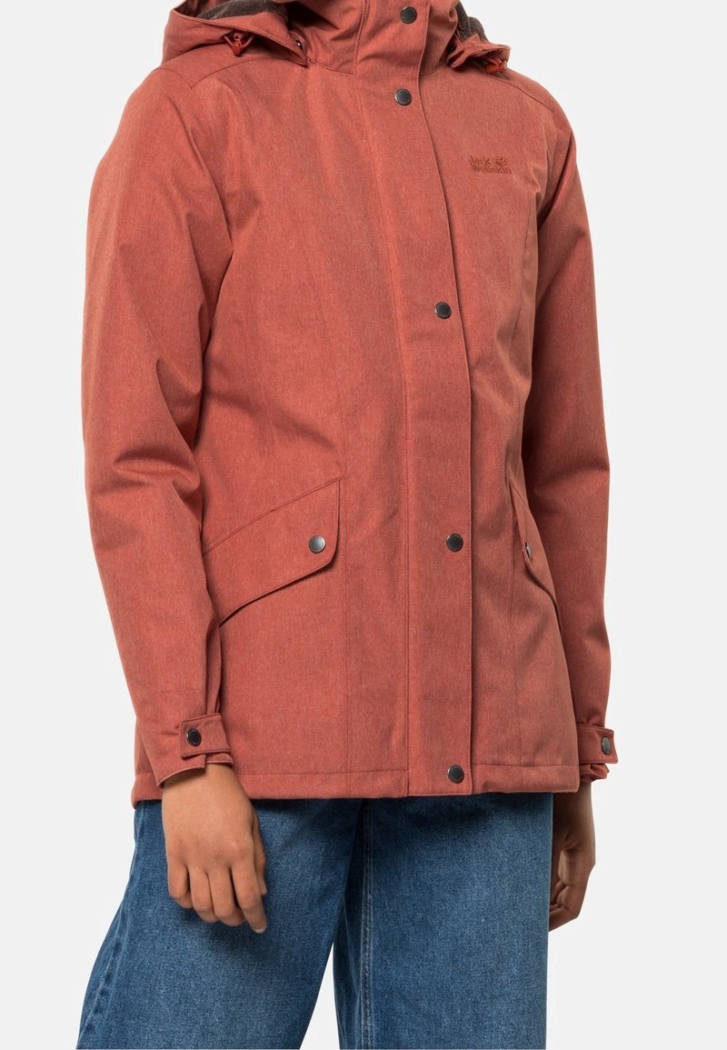 Jack Wolfskin Vinterjacka - red