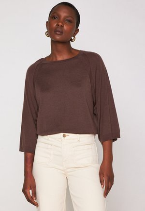 BRADY - Pullover - marron