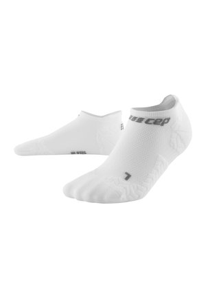 ULTRALIGHT COMPRESSION SOCKS NO SHOW MEN - MADE IN GERMANY - Socken - white