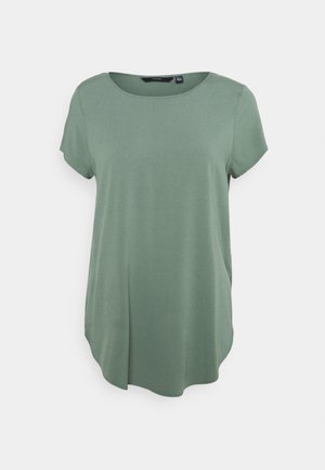 VMBECCA PLAIN - T-shirt basic - laurel wreath
