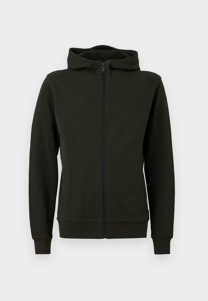 Ecoalf Sweater met rits kaki Ecoalf Sweater met rits kaki