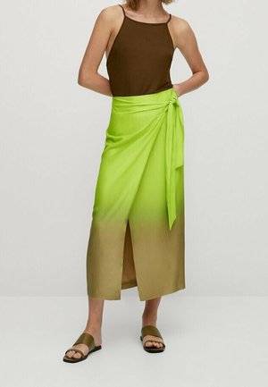 Jupe portefeuille - green