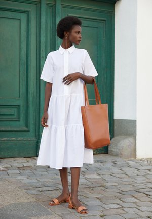 LEATHER REDEZIGN - Tote bag - cognac