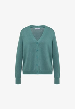 Cecil, CARDIGAN MIT V-NECK UND KNOPFLEISTE - Cardigan - mineral blue