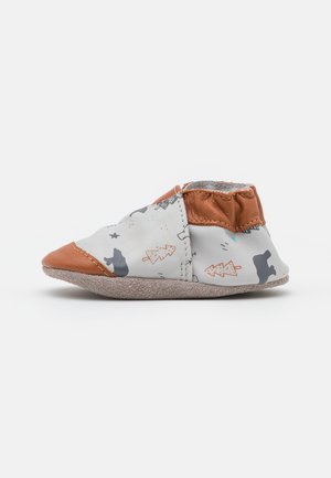 WINTERING BEAR UNISEX - Patucos - gris clair/camel