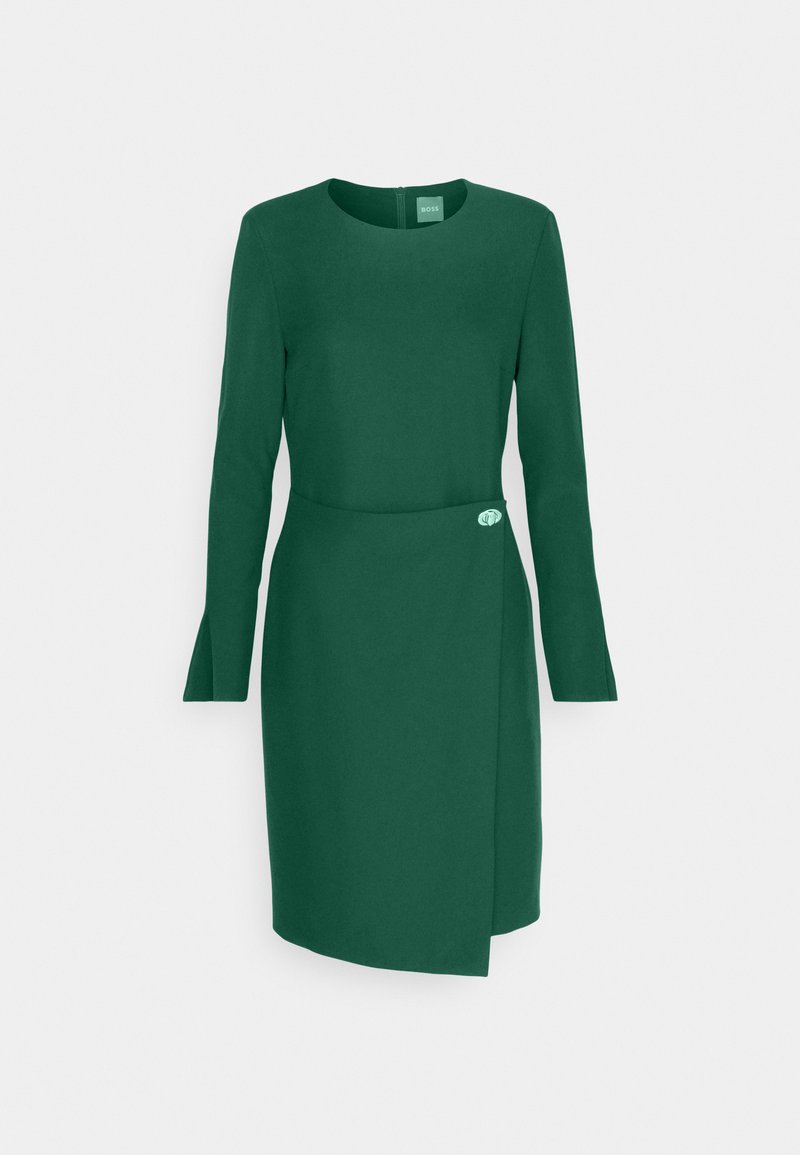 Boss Etui-jurk groen