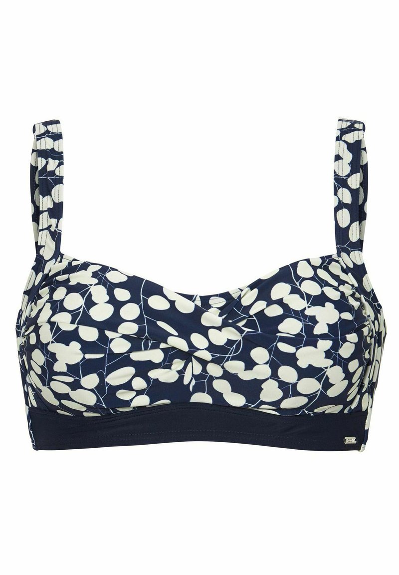 Abecita by Swegmark English Garden Twisted - Bikiniöverdel - marin vit ...