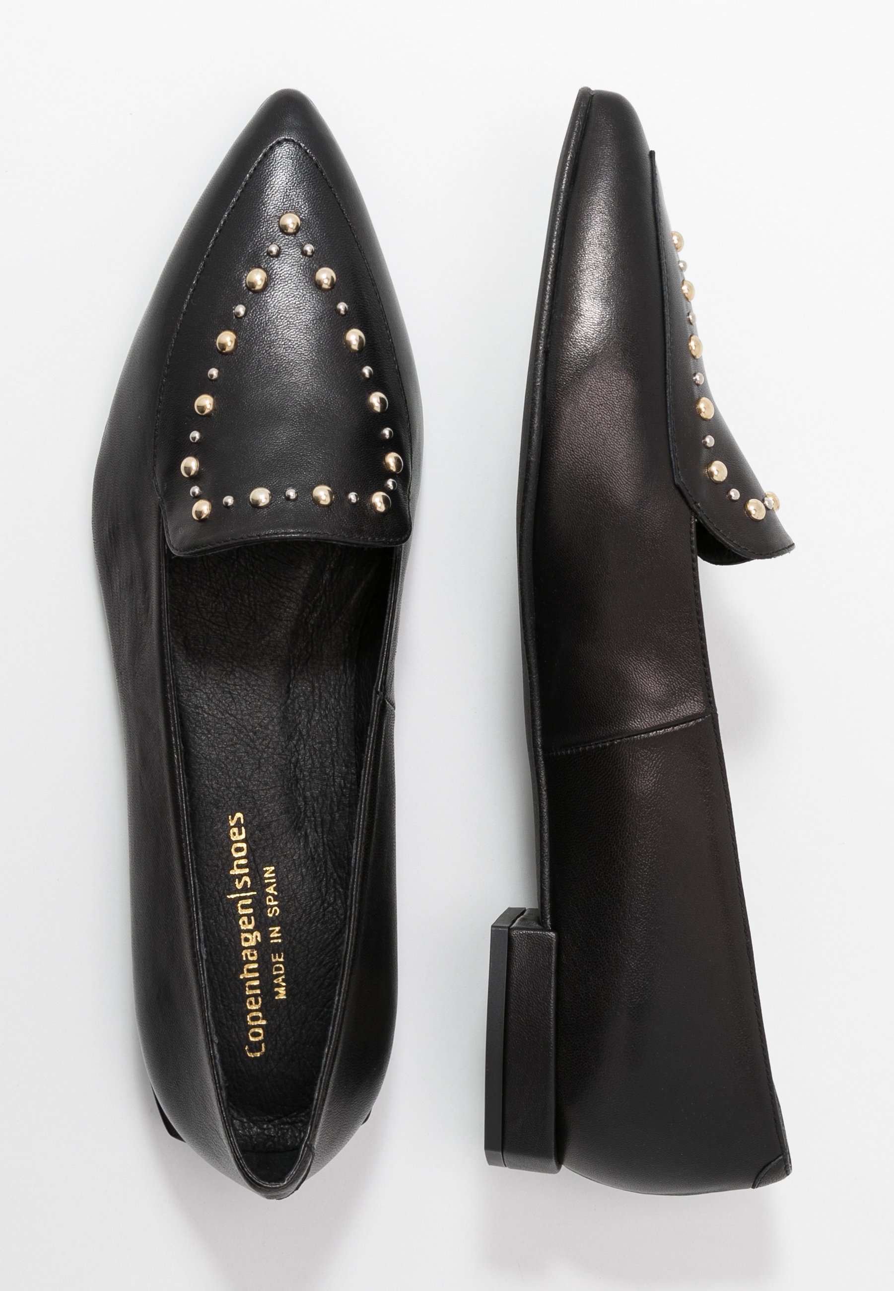Copenhagen Shoes SUCCES STUDS - Instappers - black/Zwart - Zalando.nl