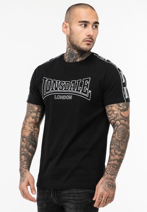 NORMALE PASSFORM VEMENTRY - T-Shirt print - black white