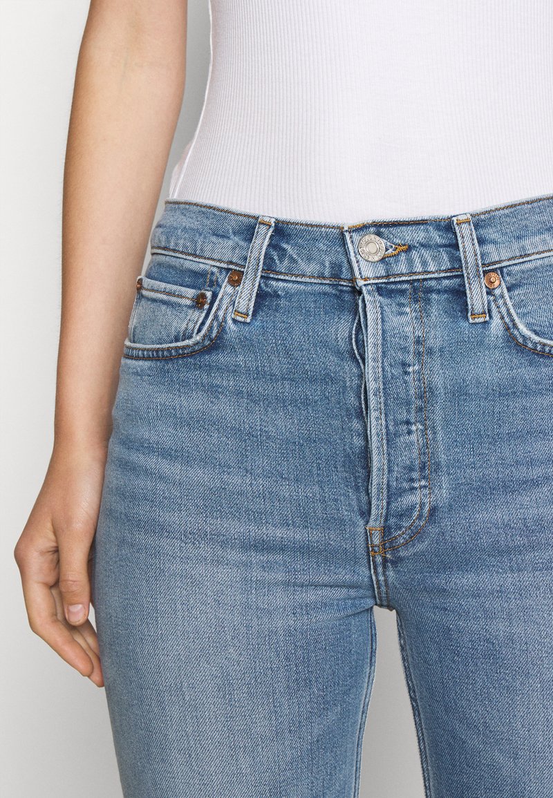 Damen Kleider | RE/DONE STOVE PIPE Jeans Straight Leg light stone/hellblau - NX11119 Damen Kleider | RE/DONE STOVE PIPE Jeans Straight Leg light stone/hellblau - NX11119