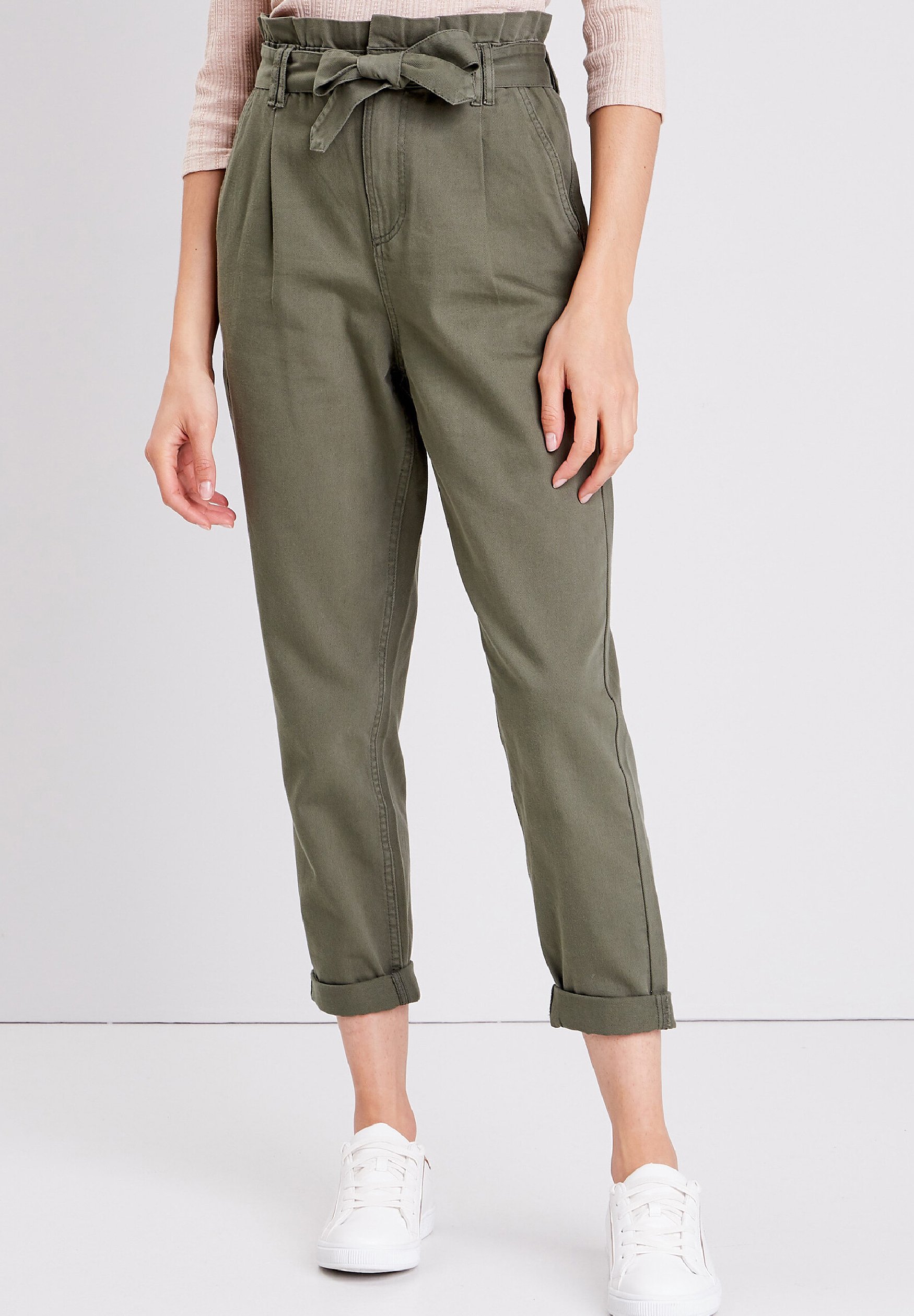 BONOBO Jeans Pantaloni - vert foncé/verde scuro - Zalando.it