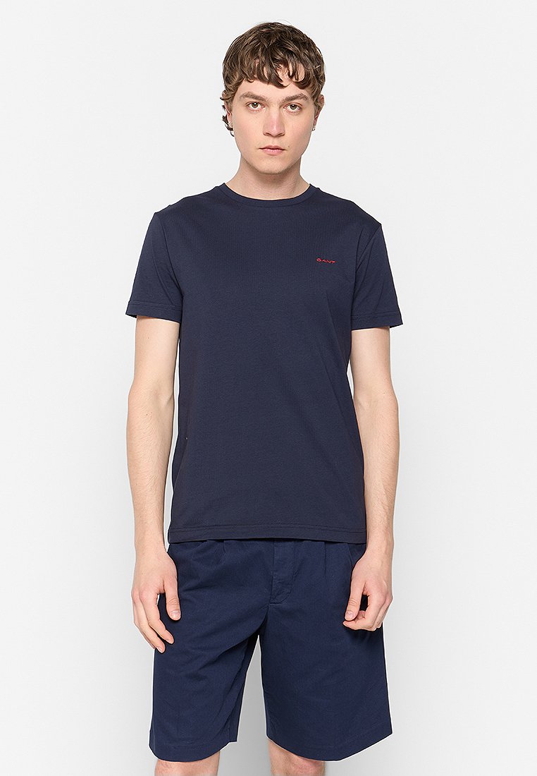 Gant T-shirt basic blauw