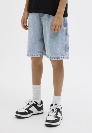 Jack & Jones Junior, Denim Loose Fit Junior - Denimové šortky - light blue denim