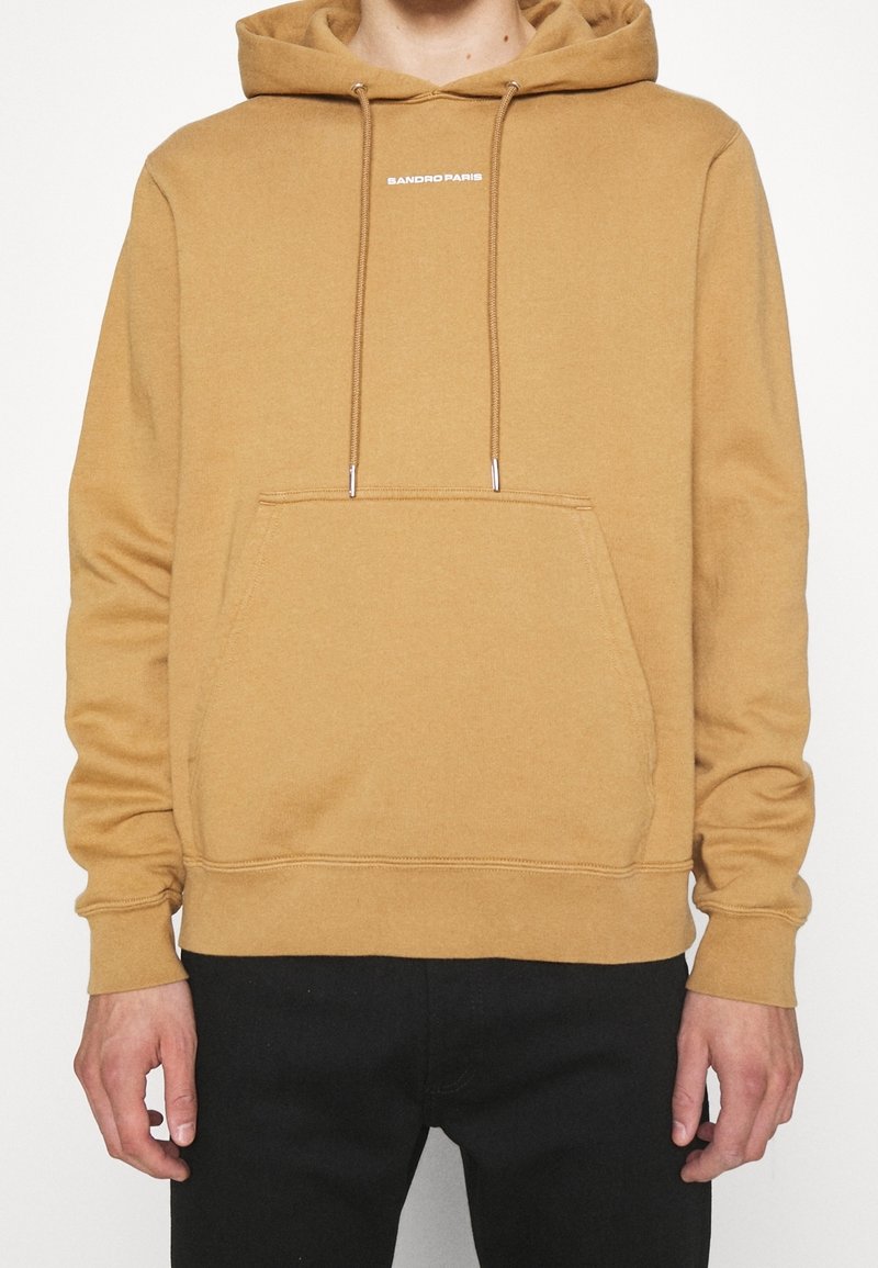 sandro Sweat à capuche - camel