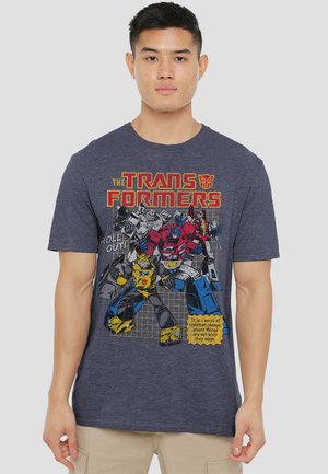 TRANSFORMERS WORLD ROLL OUT - Print T-shirt - dark blue